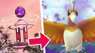 How to Get SHINY Shadow Ho-Oh in Pokémon GO