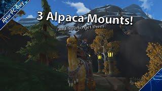 The Alpaca Mount Guide - Springfur Alpaca, Elusive Quickhoof and.... Mollie?