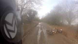 Husqvarna WRE 125 Crash - Dirt Bike Enduro Fail