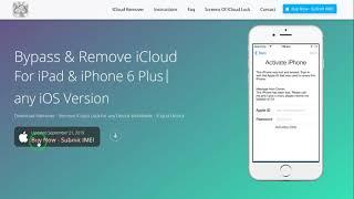 Permanent Remove/Bypass/Unlock iCloud Lock by IMEI From iRemover.org