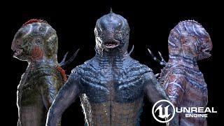 Amphibian Fish man UE4 Preview