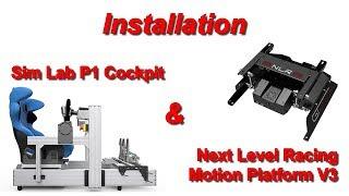 Installing Next Level Racing Motion V3 on Sim Lab P1 cockpit