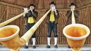 Альпийский рог ALPHORN | Отдых в Баварии на озёрах и в Альпах | #Shorts