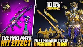 M416 Fool  Hit Effect | Premium crate Confirmed Upgrade Skin | old Pharaoh ￼M24 |PUBGM