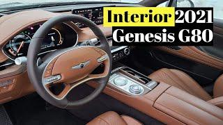 2021 Genesis G80 Interior