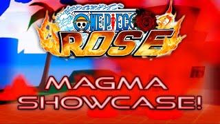 ( CODES) MAGMA SHOWCASE ! - One Piece Rose