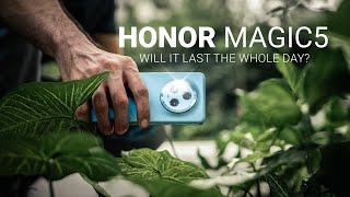 Will the HONOR Magic5 last a whole day of heavy use? 