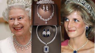 Royal necklace Princess Diana  Jewelry Collection| Beautifull Queen Elizabeth Jewelry Collection|