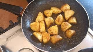 Jeera Aloo индийское блюдо пошаговый рецепт