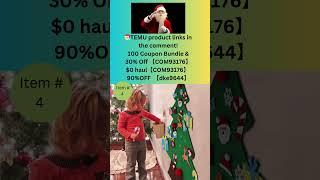 HUGE Temu Christmas $200 coupon bundle. Grab this code and save HUGE this holiday season!