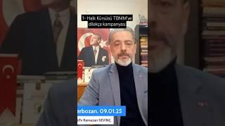 1- Halk Kürsüsü TBMM'ye dilekçe kampanyası | ezberbozan 09.01.25