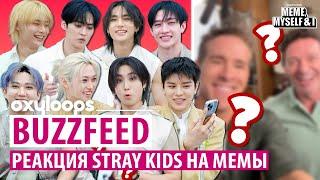 BuzzFeed | Реакция Stray Kids на мемы о себе [рус.саб]