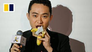 Infamous duct-taped banana eaten by crypto entrepreneur