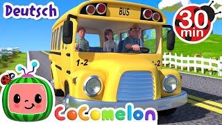 Die Räder vom Bus | CoComelon Deutsch | Cartoons und Kinderlieder