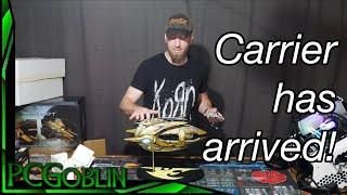 Unboxing and looking at the Dark Horse Carrier from Starcraft