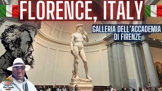 Statue of David by Michelangelo in Florence Italy | Galleria dell’Accademia di Firenze 