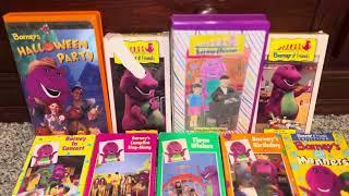 Barney VHS Update (See description)