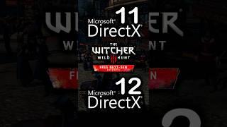 DirectX 11 vs DirectX 12 -The Witcher 3