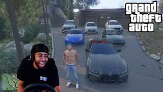 Driving my EXACT IRL cars in GTA FiveM