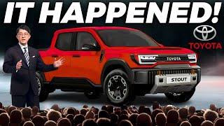 Toyota CEO Announces $17,000 Toyota Stout & SHOCKS The Entire Car Industry!