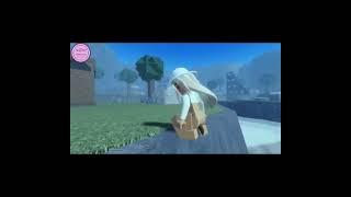 Roblox girl poops of the cliff