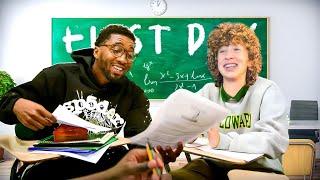 MY FIRST DAY OF SCHOOL w/ DONOVAN MITCHELL!