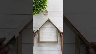 DIY home decor wall hanging  waste cardboard box #shortsfeed #craft