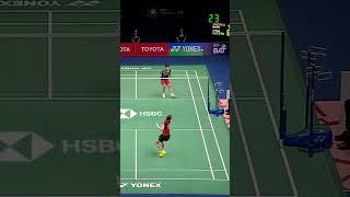 The best rally! Aya Ohori vs Supanida Katethong | Thailand Masters 2024 WS F #shorts #badminton