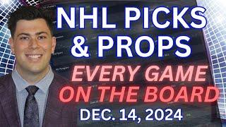 NHL Picks and Predictions Today | Every Game on the Board with Andrew McInnis | 12/14/24