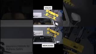 Crash Test Comparison Mercedes vs Volvo XC90 SUVs | Which SUV Has the Better Safety Rating? |#volvo