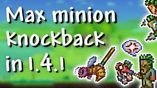 Terraria - 1.4.1 Maximum minion knockback (a punch from all sides!)