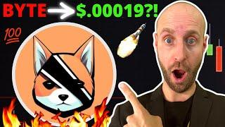 I Bought 5655840 BYTE ($BYTE) Crypto coins at $0.00001783 Today?! Turn $100 To $10K?! (URGENT!!!)