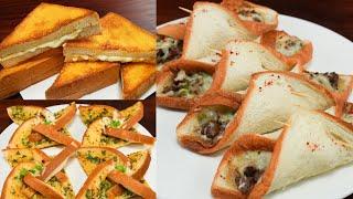 I've never eaten such delicious toast 3 Easy and quick breakfast recipes