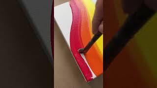 Easy painting idea on canvas!  #diypainting #paintingtutorial #canvaspaintingideas #diythings