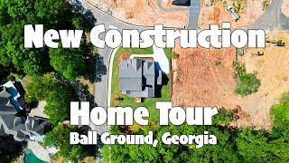 New Residential Construction Home Tour: Malone's Pond Lot 4 Ball Ground, GA