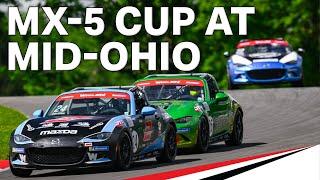 Mazda MX-5 Cup 2024 | Race One | Mid-Ohio Sports Car Course