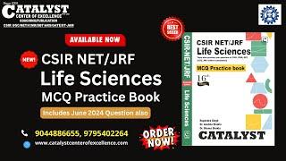 CSIR NET JRF Life Sciences MCQ Practice book by CATALYST