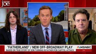 Off-Broadway play FATHERLAND on MSNBC's Morning Joe