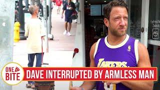 Dave Portnoy Left Speechless By Armless Man Interrupting Pizza Review