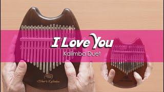 I Love You (Barney and Friends) | Kalimba Duet With Number & Letter Notations