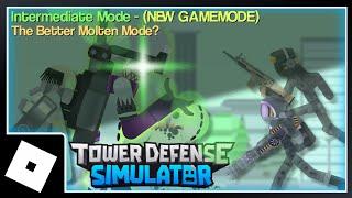 New Intermediate Mode! (and Announcements) - Tower Defense Simulator Animations