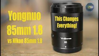 Yongnuo 85mm 1.8 Changes everything!