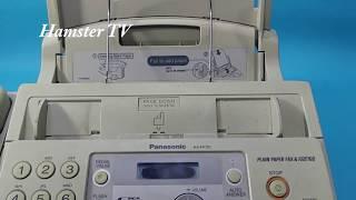 Review máy Fax Panasonic KX-FP701 | Hamster TV