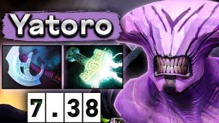 Яторо на сигнатурном Войде! - Yatoro Faceless Void 7.38 DOTA 2