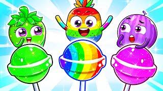 This Is Rainbow Lollipop Song | Who Stole My Lollipop Song? Yum Yum English