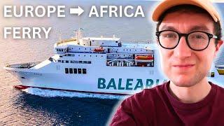 Why I wouldn't ride this boat from SPAIN to MOROCCO again...