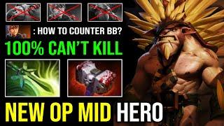 WTF UNKILLABLE MID BRISTLE Butterfly + Basher Unlimited Quill Spray 1v5 Max Spell Lifesteal Dota 2