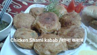 Testy Chicken  Shami kebab(शामी कबाब) //COOK SHOOK WITH S.K//