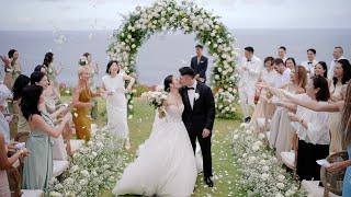 The Ungasan Clifftop Bali Wedding Celebration | Mikeson & Carol Highlights Video