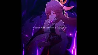 Living hell | Yae Miko edit | re-pload | Genshin impact #shorts